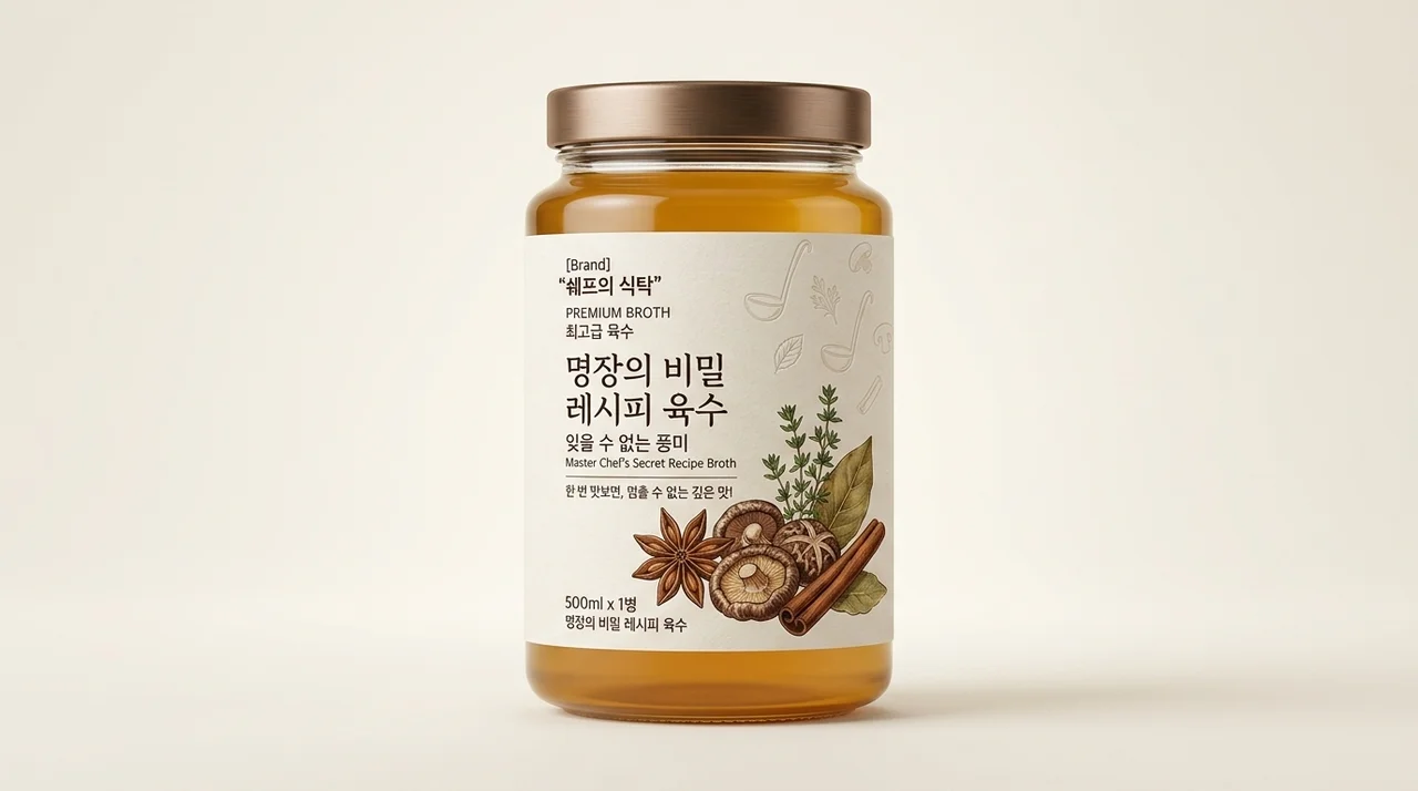 유명 셰프의 비법이 담긴 이 국물, 한 번 맛보면 헤어 나오지 못해요!