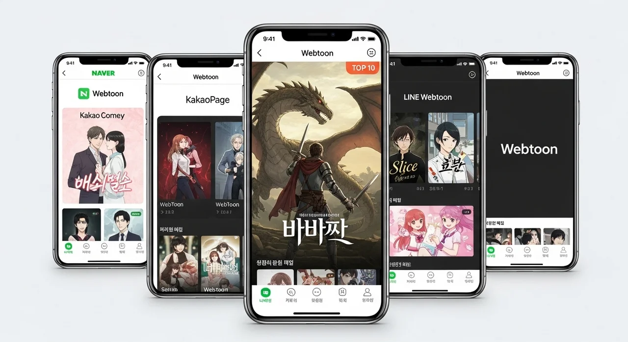플랫폼별 여공남수 웹툰 감상 가이드