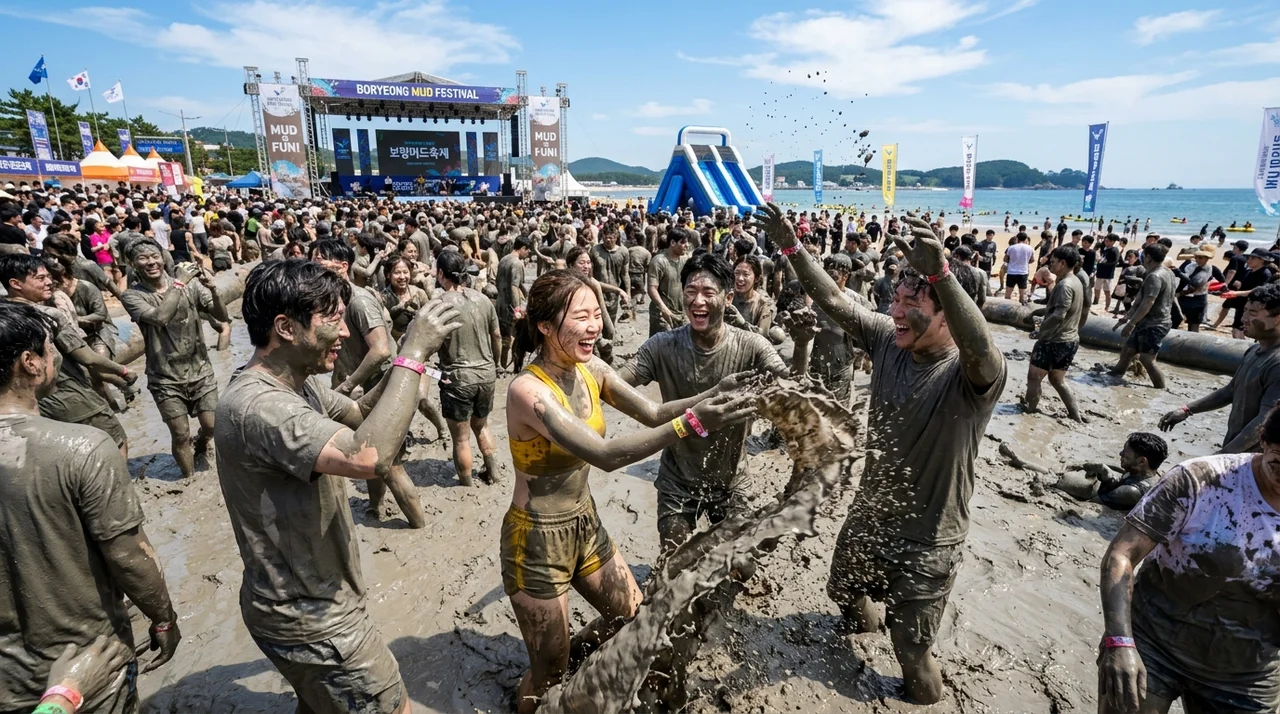 보령 머드 축제 준비물 및 샤워장 위치 총정리 (2026 최신)
